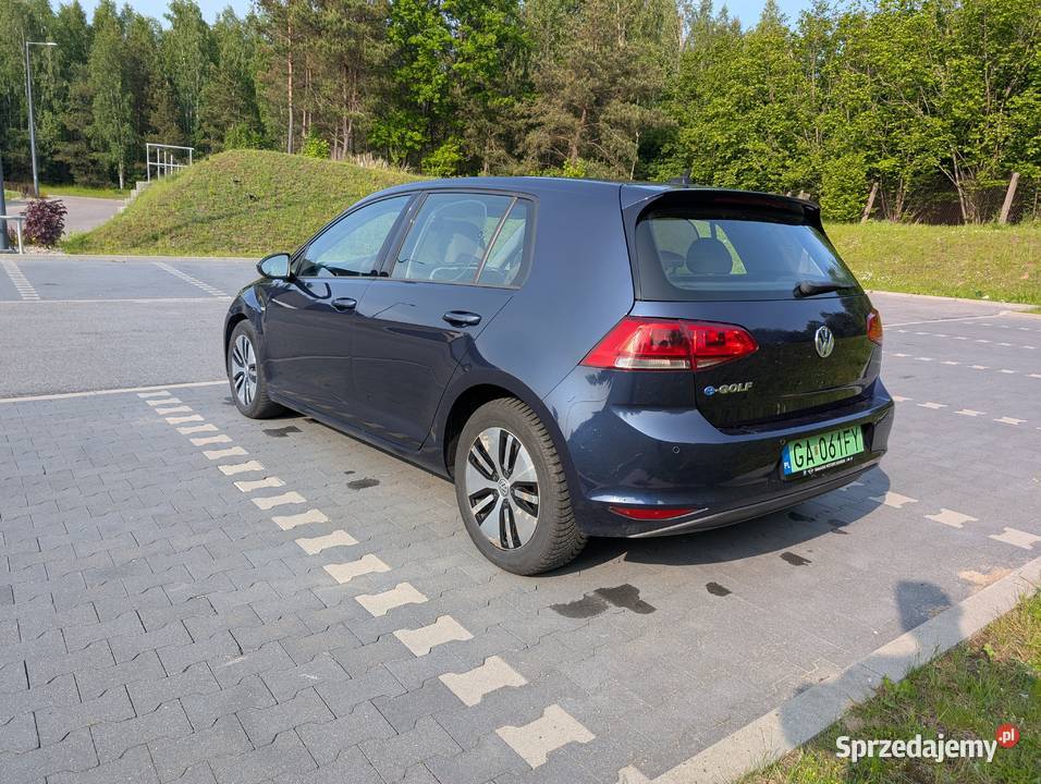 Volkswagen eGolf idealny do miasta skóra grzane Gdynia sprzedam