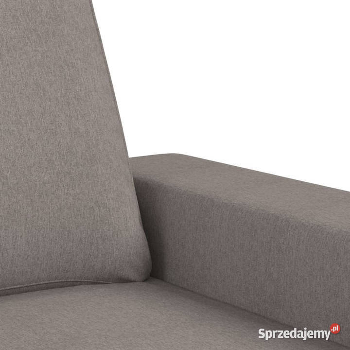 Sofa 2osobowa kolor taupe 120 tapicerowana Warszawa