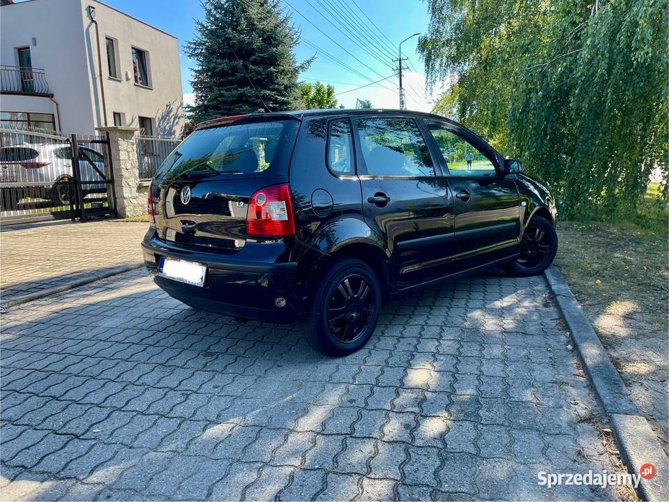 ŁadnyVolkswagenPolo2003r12Gaz5DrzwiWspKierAlufelg Polo Zduńska Wola