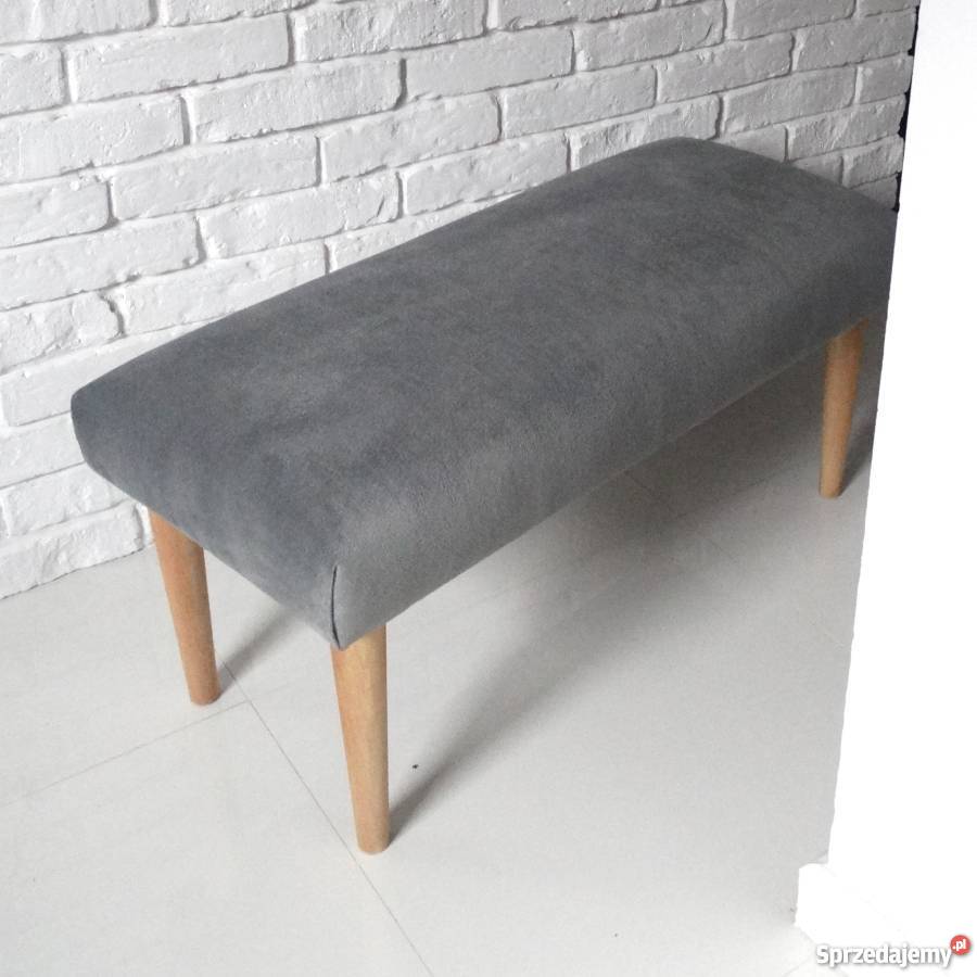 Szara ławka zmywalna NA WYMIAR ławeczka do Bydgoszcz