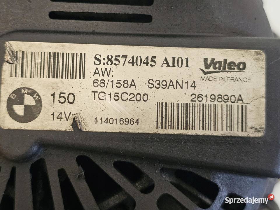 AVENSIS AURIS 16 D4D N47C16A 112 13r alternator świętokrzyskie
