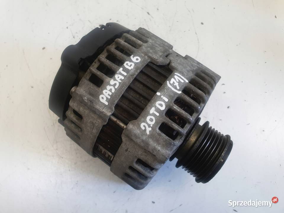 ALTERNATOR VW Passat B6 20 TDI bosch 03G903023 Układ elektryczny silnika Chełm sprzedam