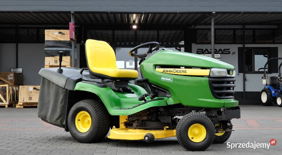 Traktorek kosiarka John Deere X300R Kawasaki 2 Świnice Warckie