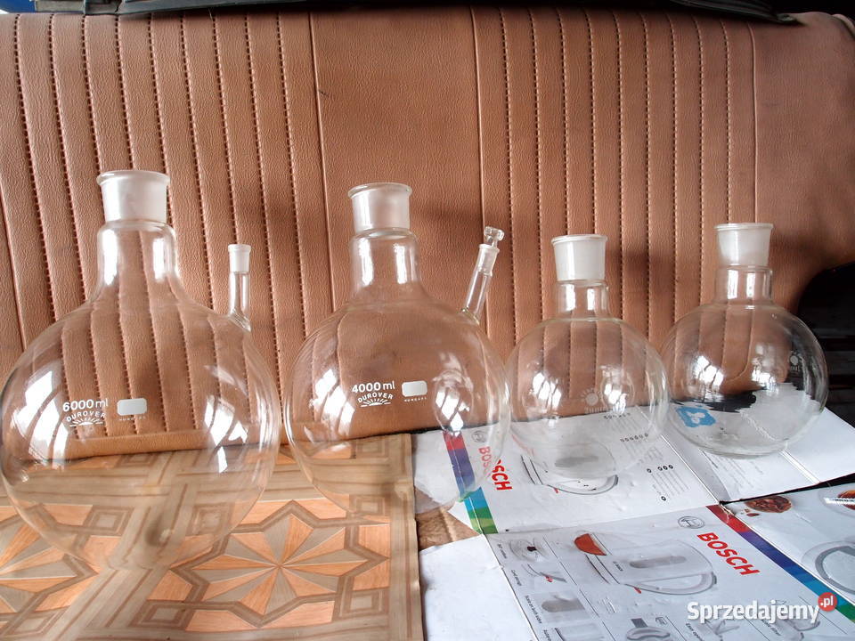 Kolba stożkowa 10000 ml Erlenmeyera wąska szyja łódzkie Łódź