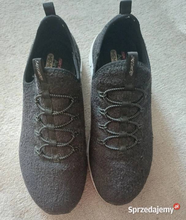 Piękne czarne buty skechers duallite Obuwie sportowe Kraków