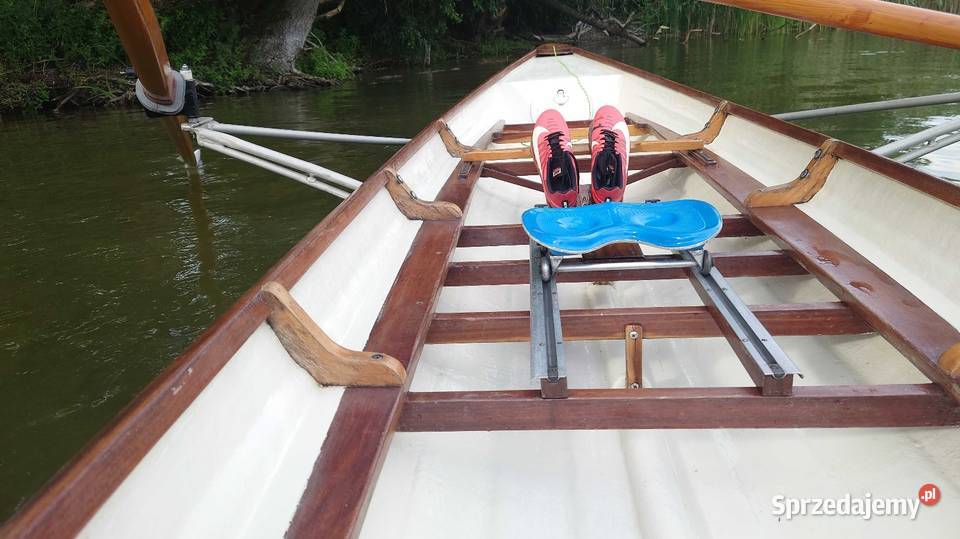 Łódź wioślarska skiff hamburka Warszawa