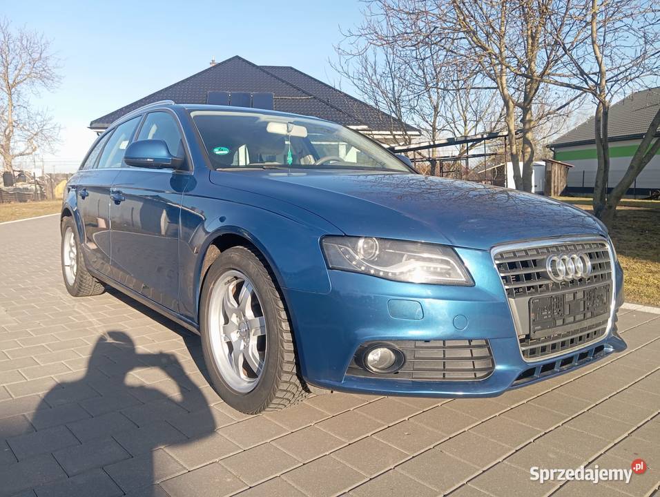 Audi A4 B8 20tdi167z Niemiec Xenon 2009r 1989cm3 Łuków sprzedam