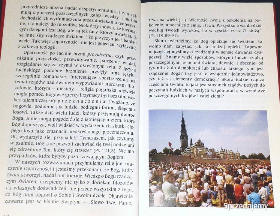 Opatrzność Boża i jej świątynia w Polsce Józef Chełm sprzedam