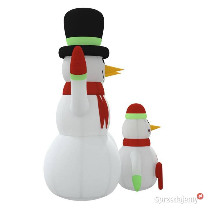 vidaXL Nadmuchiwana rodzina bałwanków z Warszawa