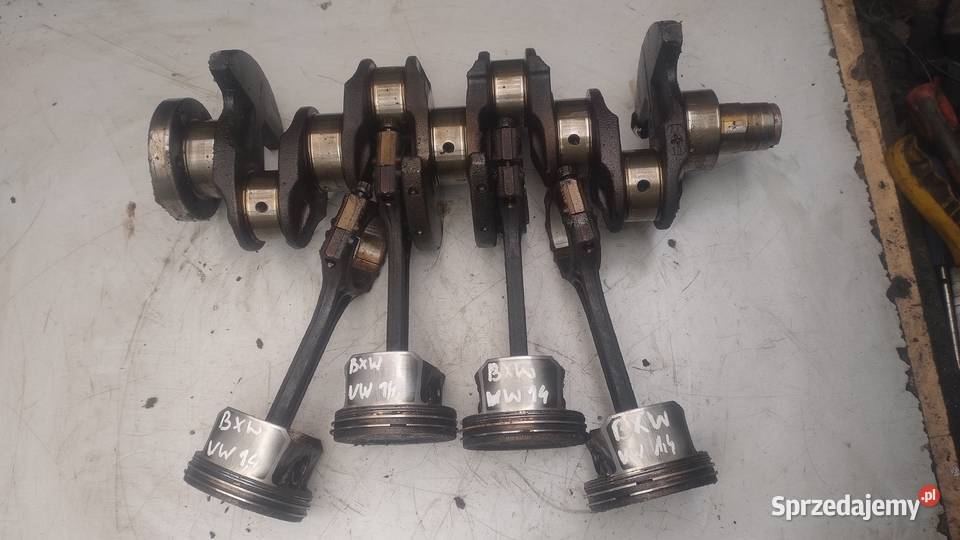 VW SEAT SKOD 14 16V BXW wal korbowy tłok