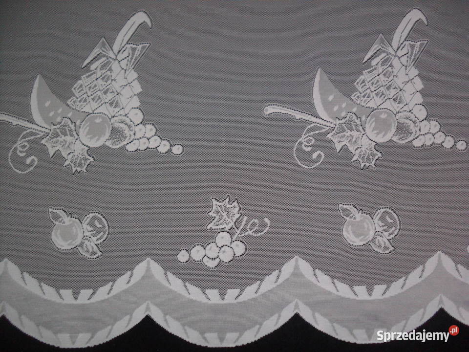 firanka krótka 160 gotowakuchenna biały Wystrój okien