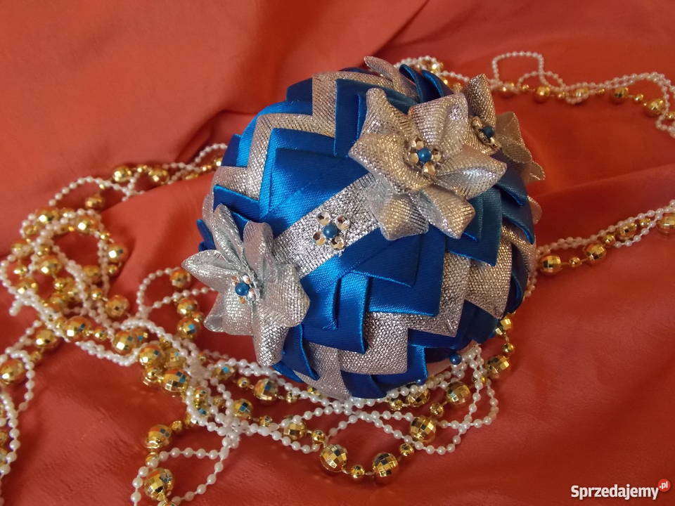 Bombki karczoch ze wstążki Nowy Sącz