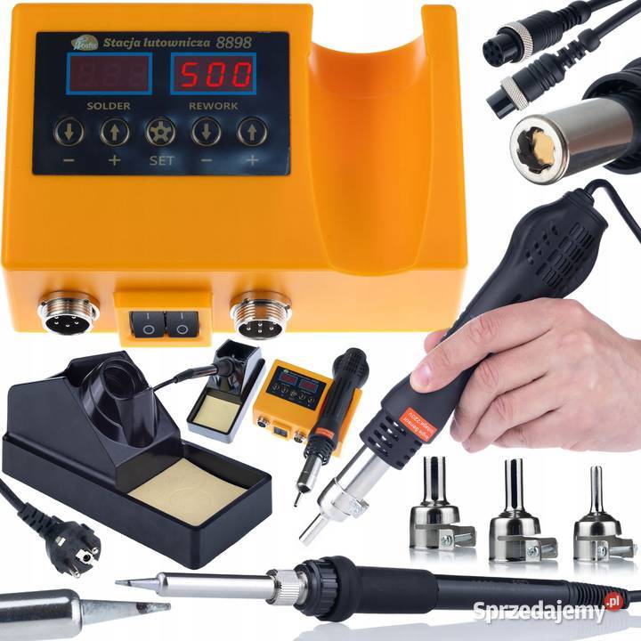 Stacja Lutownicza 2w1 Rosfix Orange Husky OH660 Ludźmierz