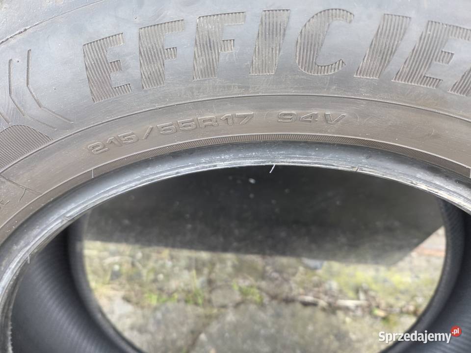 sprzedam letnie opony Goodyear 21555R używane wielkopolskie Poznań sprzedam