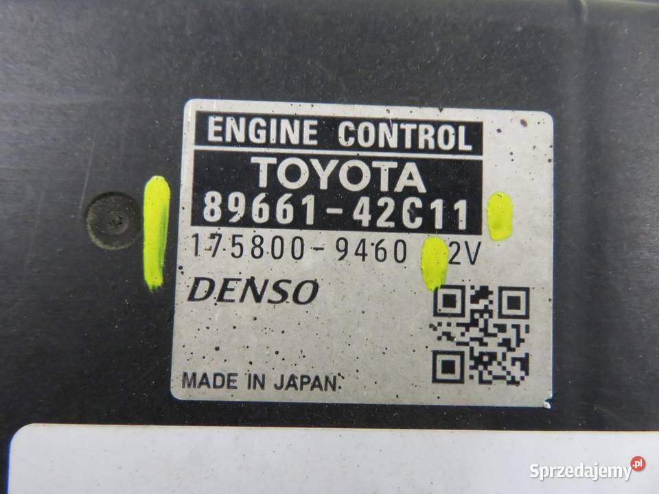 STEROWNIK TOYOTA RAV 4 III 22 D 4WD 177 2ADFHV sprzedam