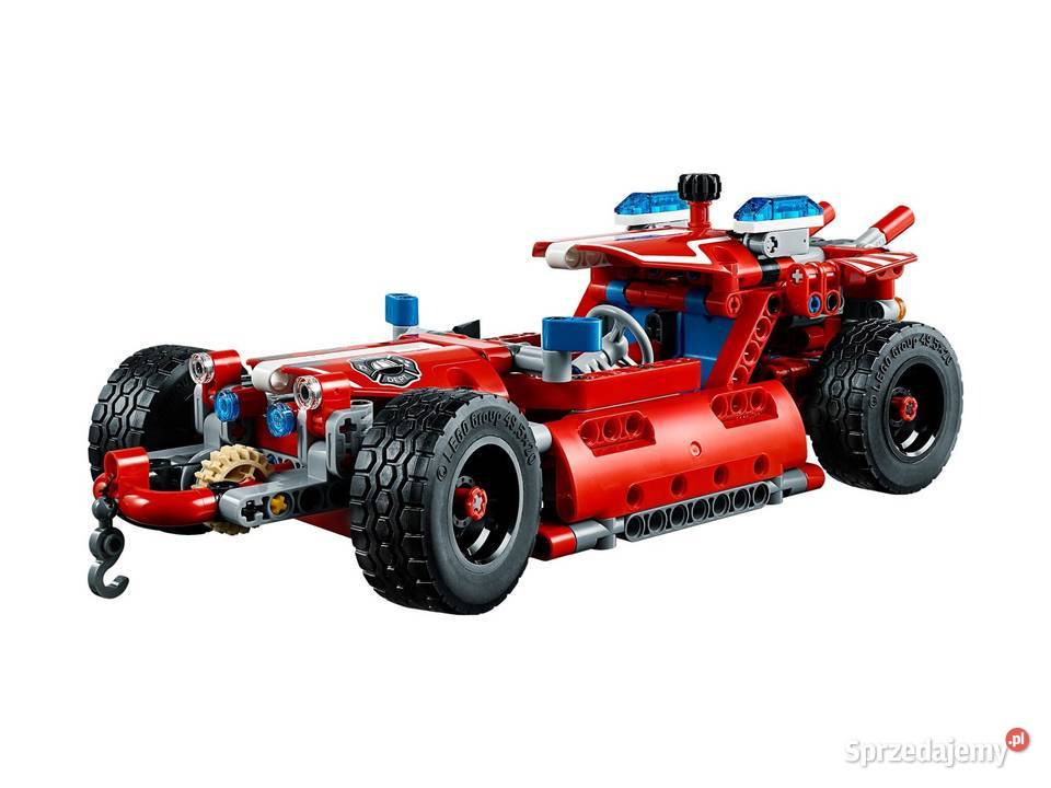 LEGO TECHNIC 2 w 1 wóz strażacki i wyscigowy Klocki Lublin