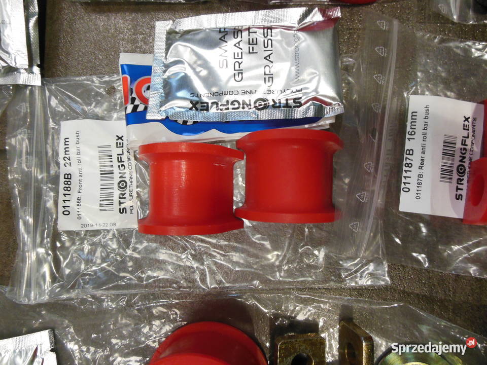 ZESTAW ZAWIESZENIA POLIURETANOWEGO STRONGFLEX Części samochodowe
