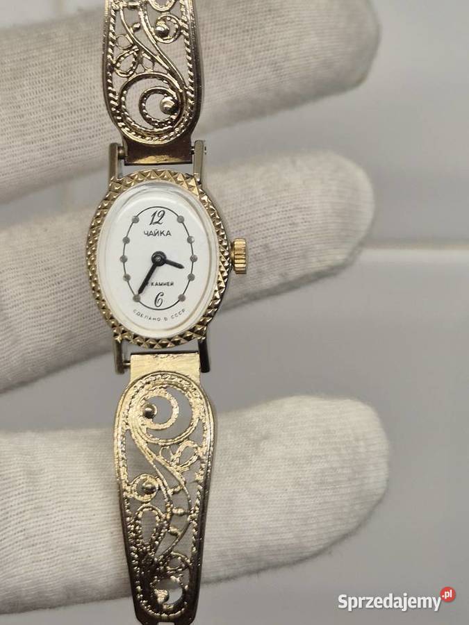 Damski ażurowy zegarek Czajka śląskie Chorzów