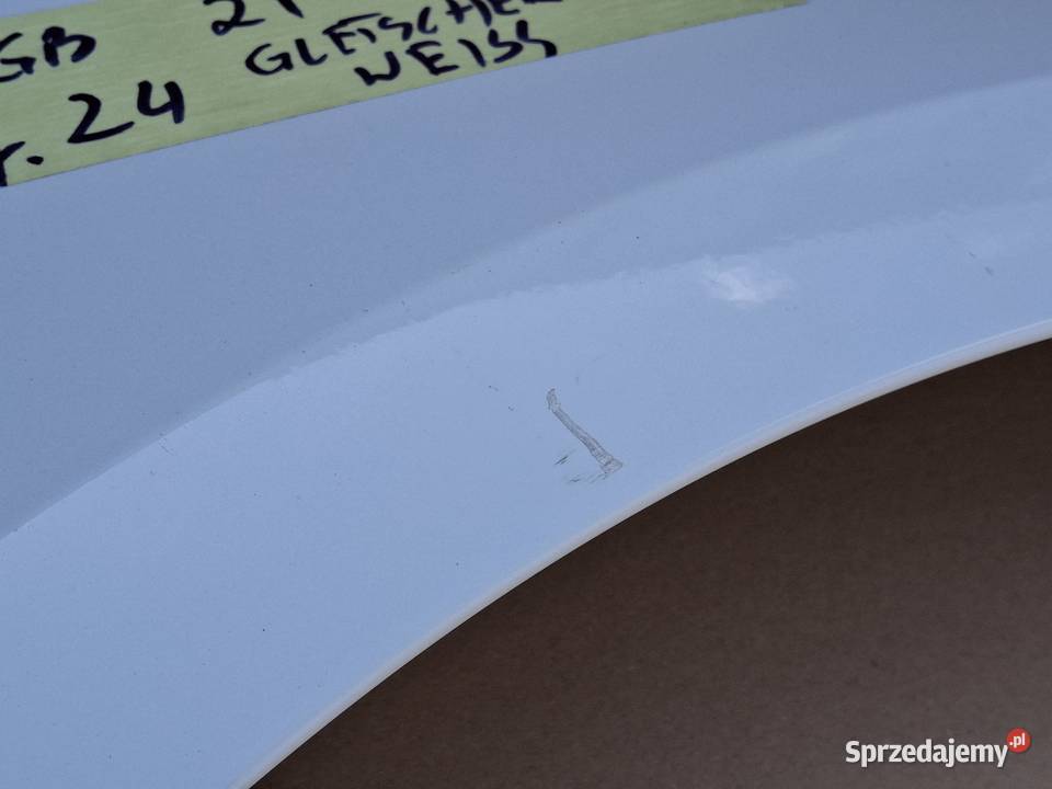AUDI A1 II 82A GB BŁOTNIK PRAWY PRZÓD GLETSCHER Błotniki Bieleń