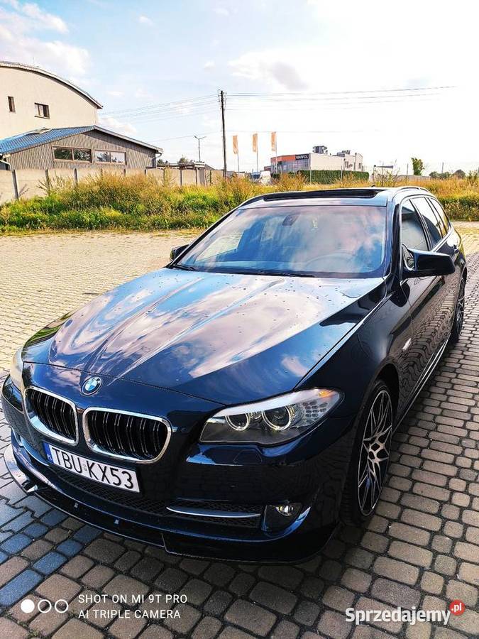 BMW 5 F11 30tdi 525d manuał panorama hak zadbana welurowa tapicerka sprzedam