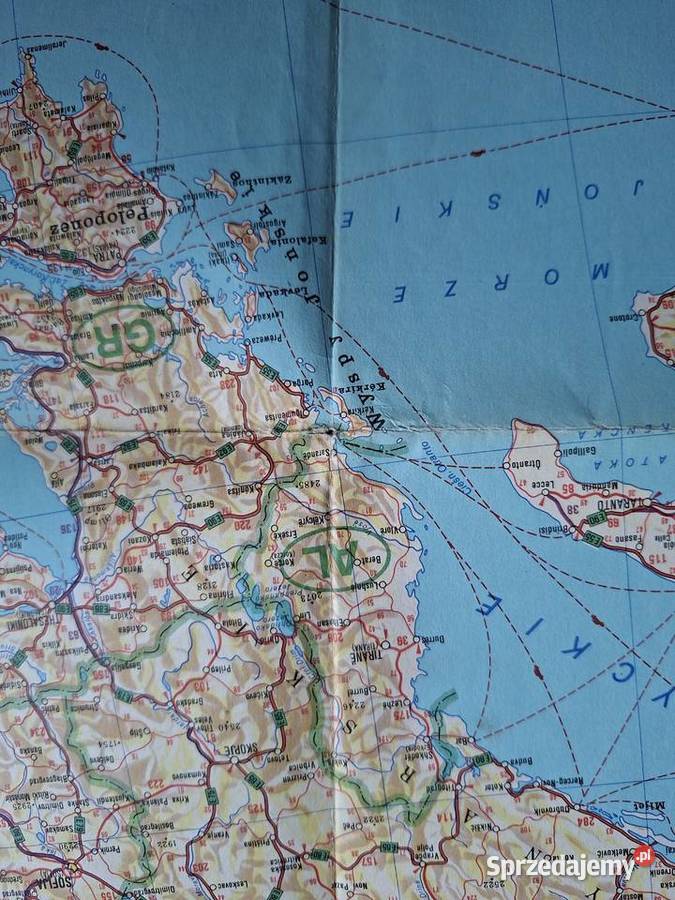 Europa mapa samochodowa 14 000 000 Kraków