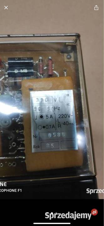 RTx20 Przekaźnik czasowy 380V 50Hz 06 sekund Gliwice