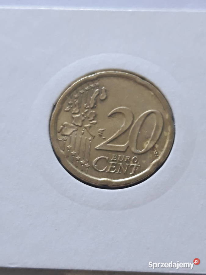 20 Eurocentów Austria 200220072009 r Konin