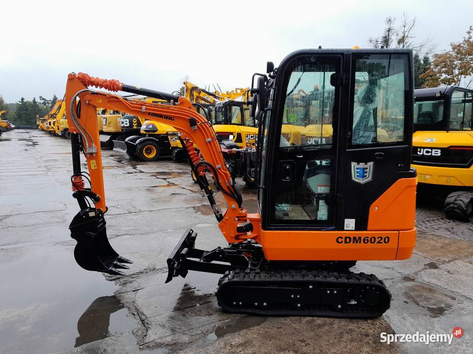 MINIKOPARKA LONKING CDM 6020 2 TONY JCB CAT wielkopolskie Krotoszyn
