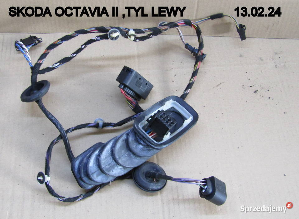 WIĄZKA DRZWI TYŁ PRAWY SKODA OCTAVIA II 1Z0161G