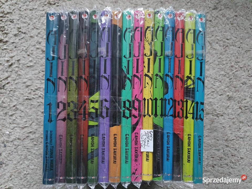 Ajin zestaw 15 tomów Manga