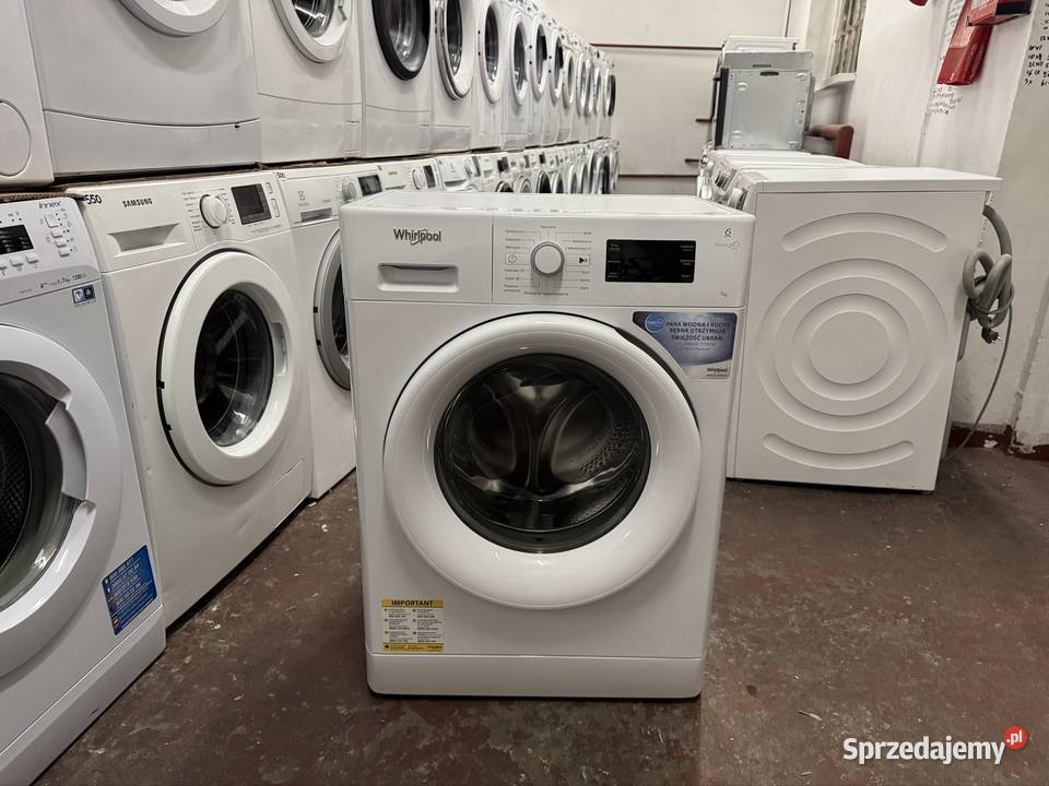 Pralka PAROWA Whirlpool 7 1000obr A Gwarancja Pralki i suszarki