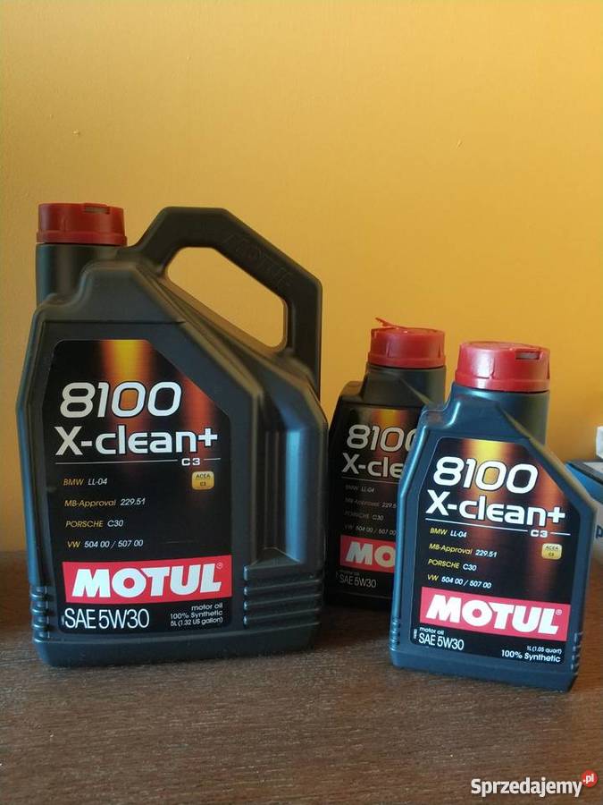 Olej Motul 8100 Xclean SAE5W30 65L osobowe Gdańsk