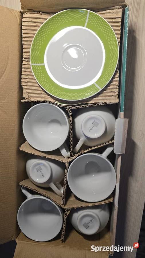 Zestaw kawowy 6 osób łódzkie Łódź