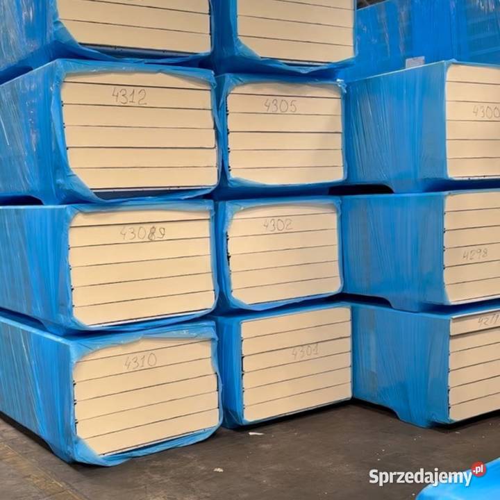 Płyta warstwowa 80mm Obornicka na ścianę magazyn wielkopolskie Puszczykowo