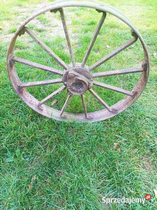 Koło metalowe kute zabytkowe Sterdyń sprzedam