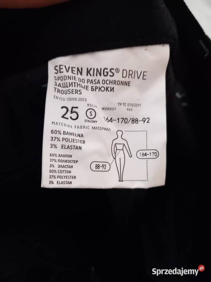 Spodnie robocze Seven Kings Drive r 25 Brzesko