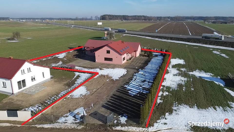 lokal użytkowy 810 m2 trasa S61 Kisielnica sprzedam