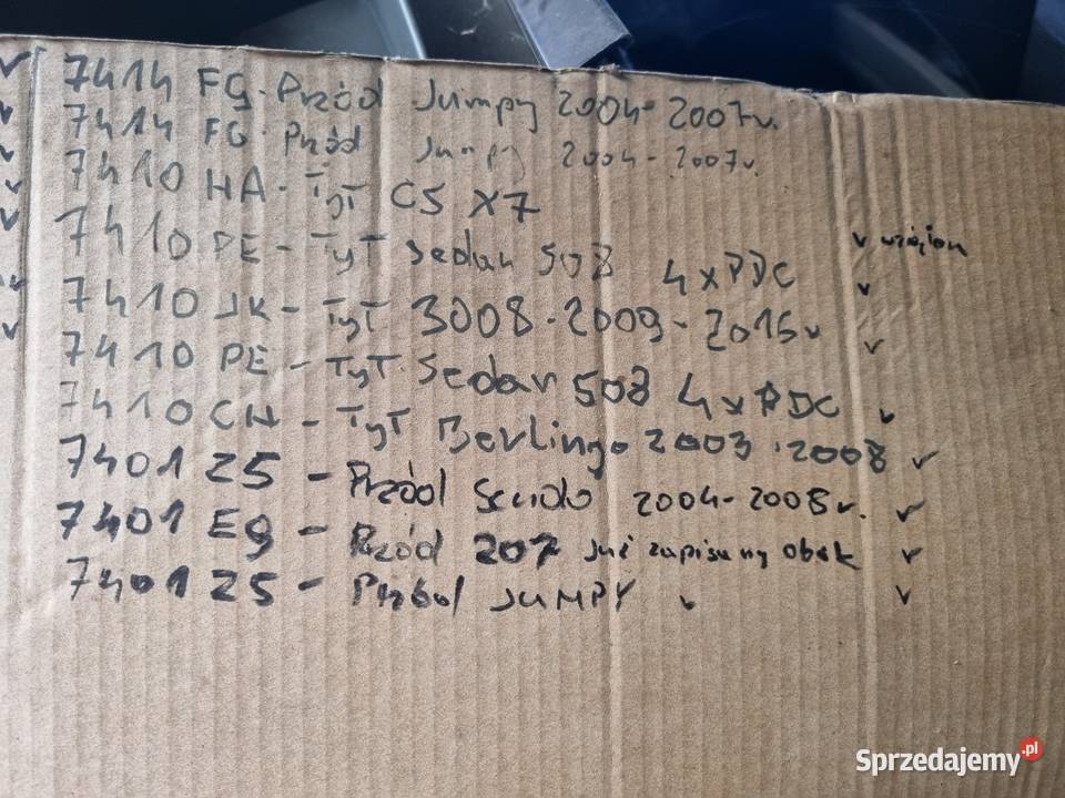 Nowy Oryginalny Zderzak Przód Tył OE Peugeot Skawina sprzedam