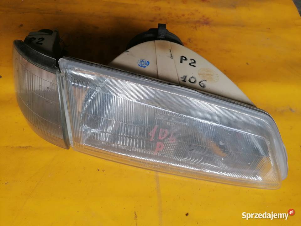 lampa przód prawa Peugeot 106 r9296 osobowe łódzkie