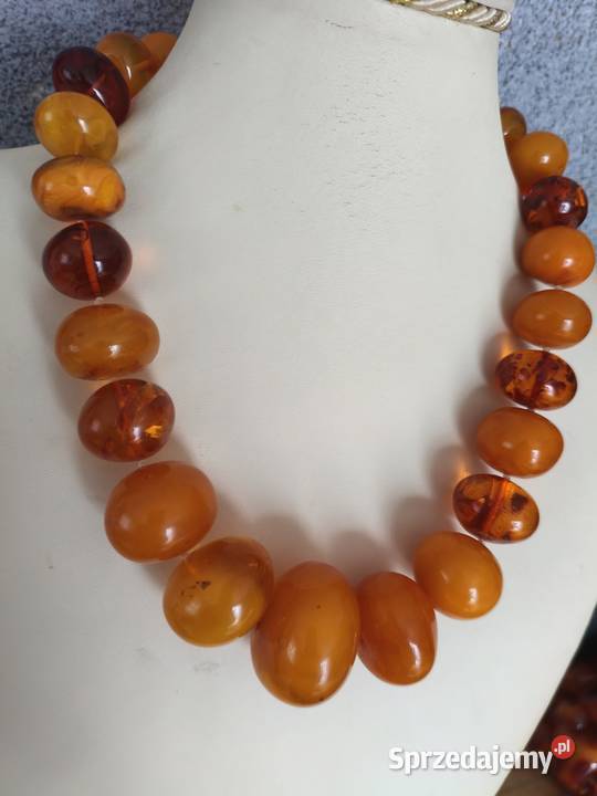 Naszyjnik Bursztyn Vintage Białystok