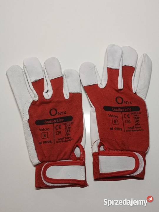 Rękawice robocze Verken Velcro skórzane rzep r mazowieckie Radom