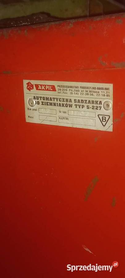 Maszyny rolnicze do sprzedania nieuszkodzony małopolskie Lipnica Wielka