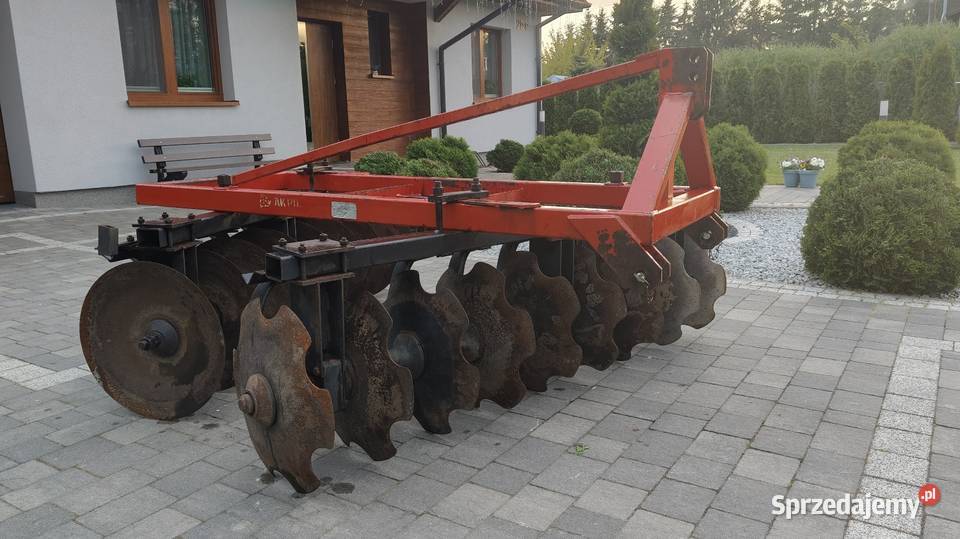 Talerzówka 2x9 20m Akpil Brona Talerzowa w nieuszkodzony sprzedam