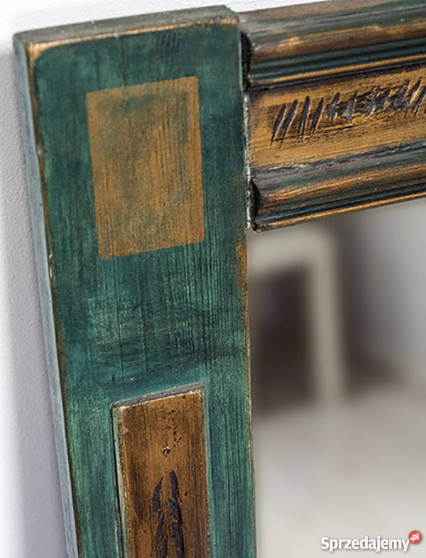 Lustro w ramie drewno sprzedam