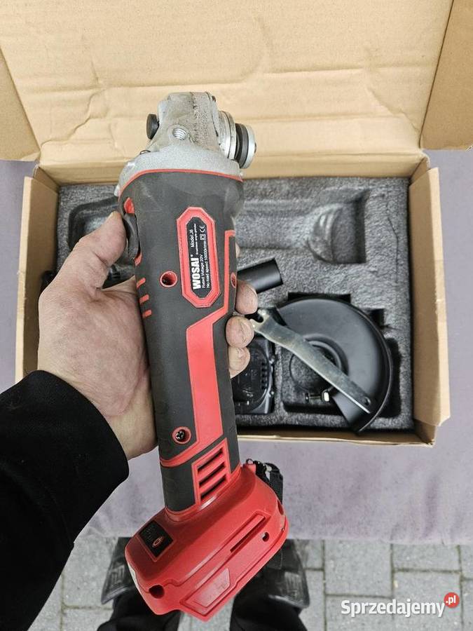 Szlifierka kontówka Wosai Szlifierki kątowe wielkopolskie Sierakowo