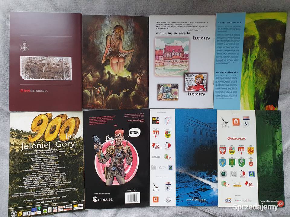 Zestaw 24 komiksów polskie wydania Gdynia