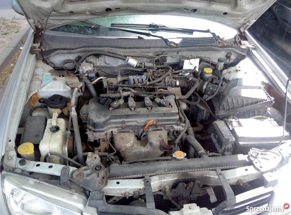 Nissan Almera n16 2001 benzyna gaz poduszka powietrzna mazowieckie Warszawa