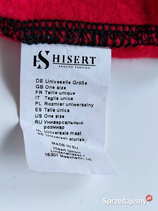 Nowa opaska polarowa Hisert Unisex Uniwersalna Katowice
