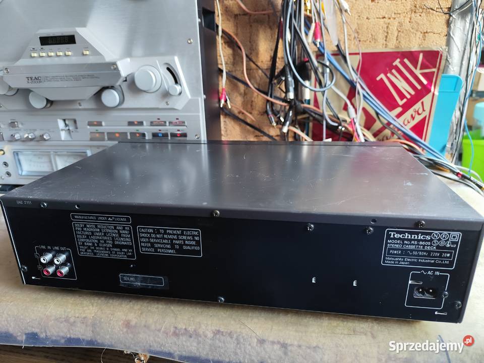 deck kasetowy Technics RSB 605