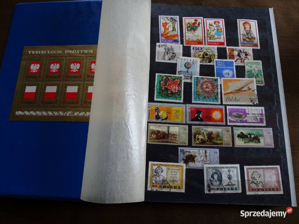Sprzedam album polskich znaczków z lat 6474 Różan